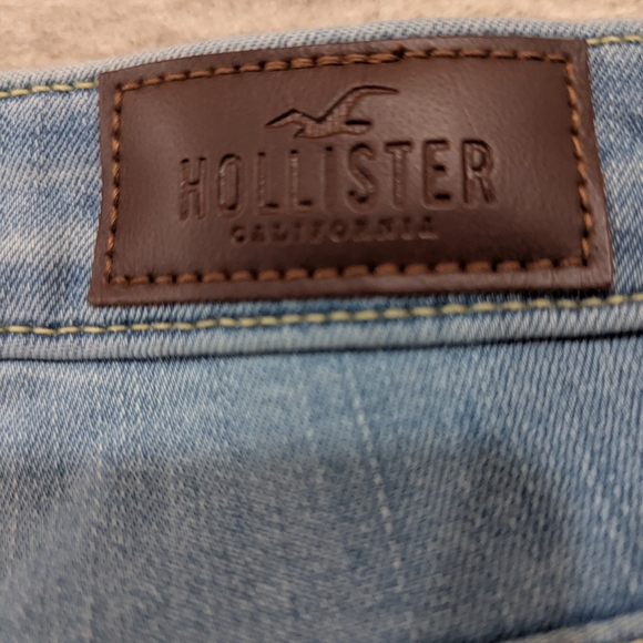 Hollister Light Blue Flare & Wide Leg Jeans - Picture 9 of 10